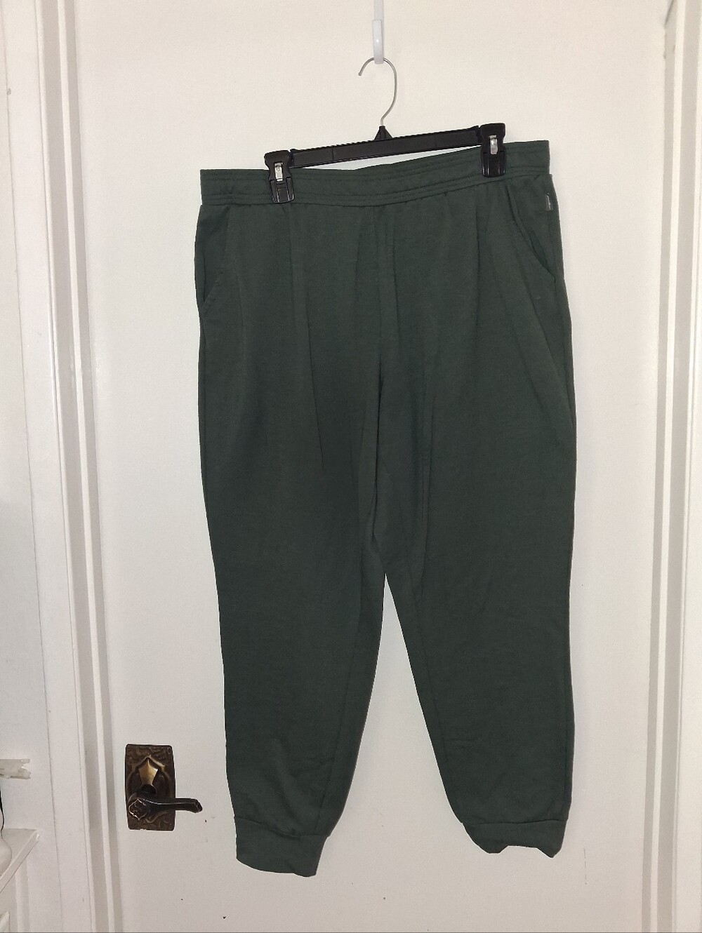Edddie Bower Women's Dark Green Casual Lounge Pants